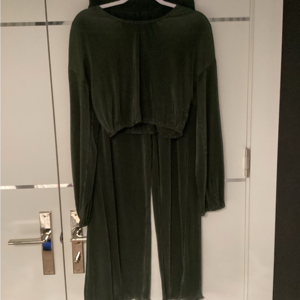 Moon River Black Pleated Top